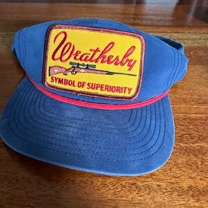 Weatherby vintage style hat